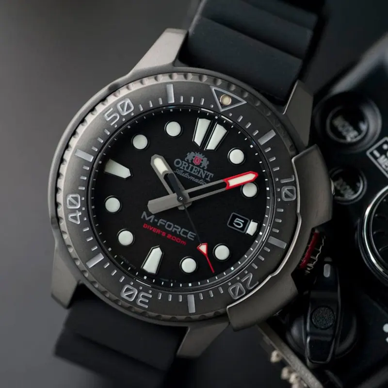 Orient M-Force Diver Professional Dive Men's Watch- RA-AC0L03B